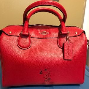 Coach snoopy mini Bennett